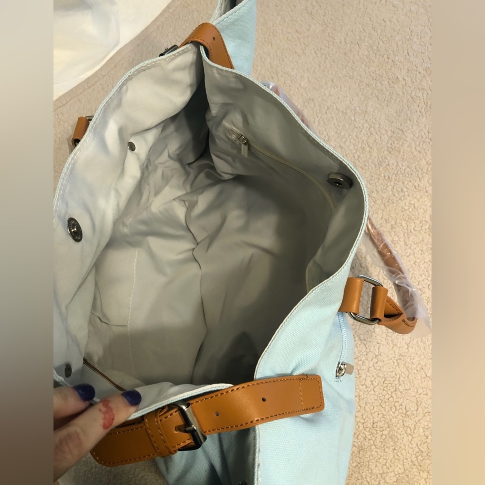 Brand New “Beach Please” Satchel Beach Bag - Picture 6 of 9